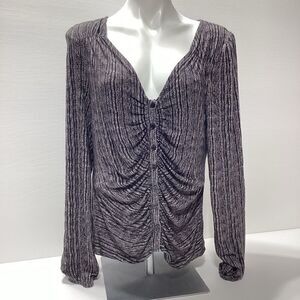 Willow + Root NWT Long Sleeve V-Neck Top XXL